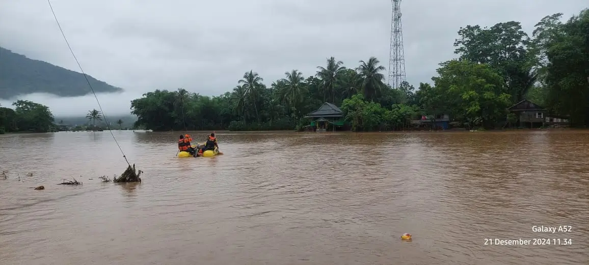 Banjir di Kabupaten Maros Surut, BPBD Tetap Siaga Lakukan Penanganan